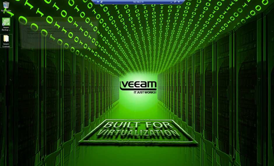 #ProjectTomorrow - (Veeam) Wallpapers by GPO - vZilla