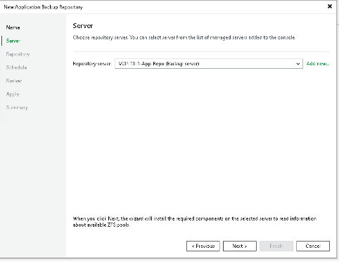 The Veeam Application Backup Repository - 13.1 3 image 2