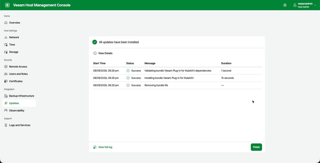 Veeam Backup & Replication for OpenShift Virtualization 8 image 7